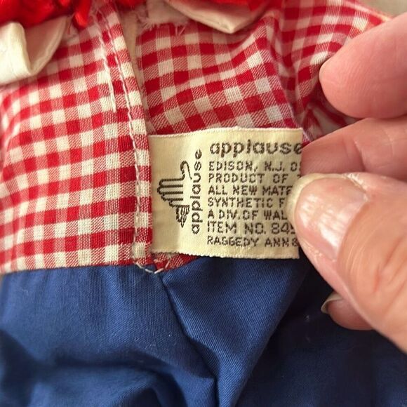 Vintage Raggedy Ann & Andy Rag Dolls - Picture 7 of 7